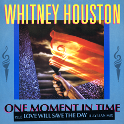 Whitney Houston - One Moment In Time - front