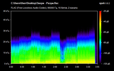 Звери - Разум - spectrogram