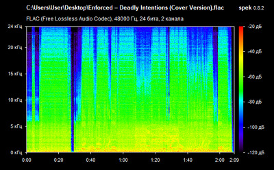 Enforced – Deadly Intentions - spectrogram