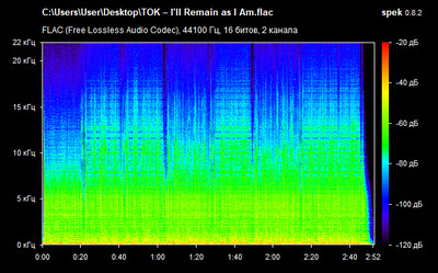 TOK – I'll Remain as I Am - spectrogram