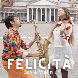 Daniele Vitale Sax feat. Karolina Protsenko – Felicità - front