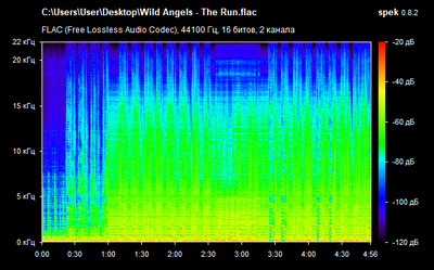 Wild Angels - The Run - spectrogram