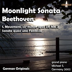 Ludwig van Beethoven – Moonlight Sonata - front