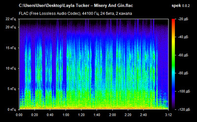 Layla Tucker – Misery And Gin - spectrogram